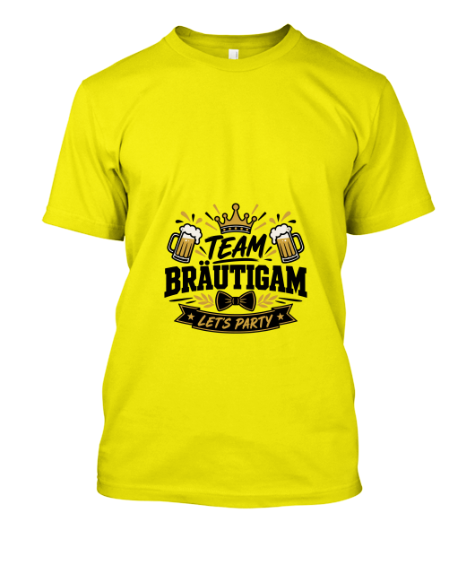 T-Shirt JGA – Team Bräutigam